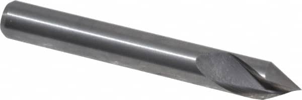 M.A. Ford - 1/4" Head Diam, 1/4" Shank Diam, 1 Flute 60° Solid Carbide Countersink - Americas Industrial Supply