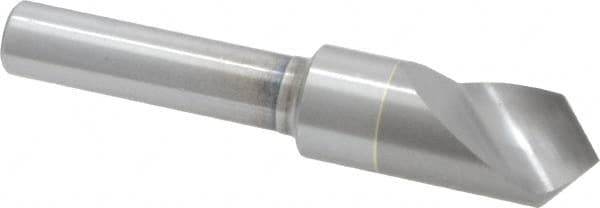 M.A. Ford - 3/8" Head Diam, 1/4" Shank Diam, 1 Flute 100° Solid Carbide Countersink - Americas Industrial Supply