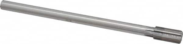 Made in USA - 9/16" Diam, 7/16" Max Diam Straight Shank, 1-1/8" Flute Length, Machine Expansion Reamer - Americas Industrial Supply