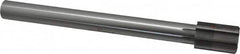 Made in USA - 1-3/8" Diam, 1" Max Diam Straight Shank, 2" Flute Length, Machine Expansion Reamer - Straight Flute, 12" OAL, Right Hand Cut, 8 Flutes, High Speed Steel, Bright Finish - Americas Industrial Supply