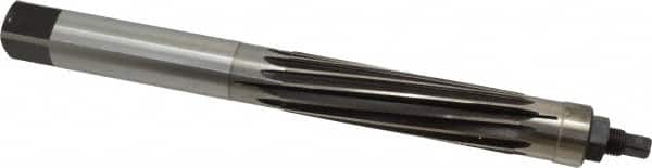 Made in USA - 1-1/8" Reamer Diam, Straight Shank, 4-1/8" Flute Length, Hand Expansion Reamer - Americas Industrial Supply