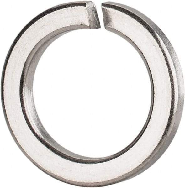 Value Collection - M20, 20.2mm ID, 4.5mm Thick High Collar Split Lock Washer - 18-8 Austenitic Grade A2 Stainless Steel, Uncoated, 20.2mm Min ID, 21.2mm Max ID, 30.6mm Max OD - Americas Industrial Supply