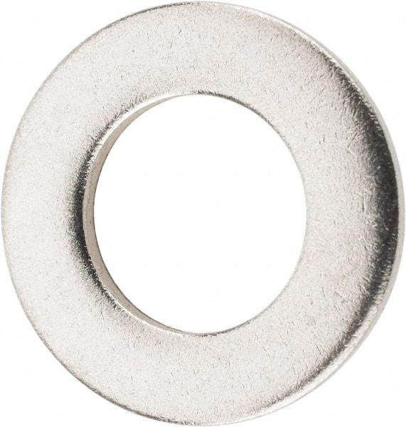 Value Collection - M12 Screw, Grade 316 Stainless Steel Standard Flat Washer - 13mm ID x 24mm OD, Plain Finish - Americas Industrial Supply