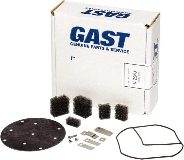 Gast - 15 Piece Air Compressor Repair Kit - For Use with Gast DOA Lab Models - Americas Industrial Supply