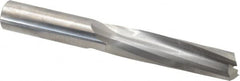 Onsrud - 3/4" Cutting Diam x 3-1/8" Length of Cut, 2 Flute, Upcut Spiral Router Bit - Uncoated, Right Hand Cut, Solid Carbide, 6" OAL x 3/4" Shank Diam, Double Edge, 11° Helix Angle - Americas Industrial Supply