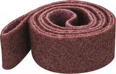 3M - 2" Wide x 72" OAL, Aluminum Oxide Abrasive Belt - Aluminum Oxide, Medium, Nonwoven, Series SC-BS - Americas Industrial Supply