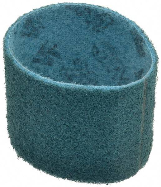 3M - 3" Wide x 10-11/16" OAL, Aluminum Oxide Abrasive Belt - Aluminum Oxide, Very Fine, Nonwoven, Series SC-BS - Americas Industrial Supply