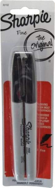 Sharpie - Black Wet Surface Pen - Fine Tip - Americas Industrial Supply