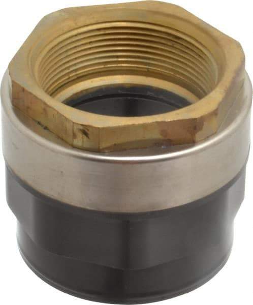 Value Collection - 2" PVC Plastic Pipe Female Adapter - Schedule 80, PVC Slip x Brass Fipt End Connections - Americas Industrial Supply