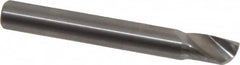 Onsrud - 1/4" Cutting Diam x 3/8" Length of Cut, 1 Flute, Upcut Spiral Router Bit - Uncoated, Right Hand Cut, Solid Carbide, 2" OAL x 1/4" Shank Diam, Single Edge, 22° Helix Angle - Americas Industrial Supply