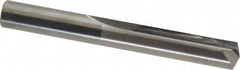 Hertel - 23/64", 140° Point, Solid Carbide Straight Flute Drill Bit - Americas Industrial Supply
