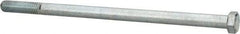 Value Collection - 7/16-14 UNC, 8" Length Under Head Hex Head Cap Screw - Partially Threaded, Grade 2 Steel, Zinc-Plated Finish, 5/8" Hex - Americas Industrial Supply