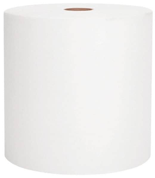 Scott - Hard Roll of 1 Ply White Paper Towels - 8" Wide, 800' Roll Length - Americas Industrial Supply