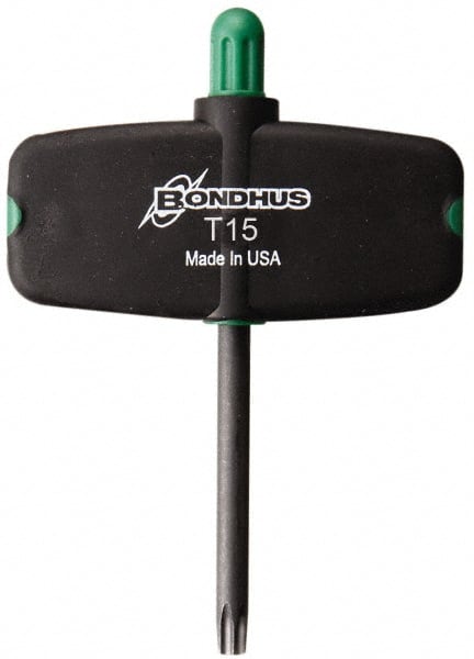 Bondhus - 3-1/2" OAL T15 Torx Key - Americas Industrial Supply