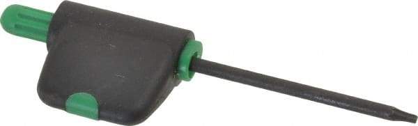 Bondhus - T6 Standard Torx Key - Flag-Style, Protanium High Torque Steel, 1-1/2" Length Under Head - Americas Industrial Supply