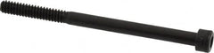 Holo-Krome - #10-24 UNC Hex Socket Drive, Socket Cap Screw - Alloy Steel, Black Oxide Finish, Partially Threaded, 2-3/4" Length Under Head - Americas Industrial Supply