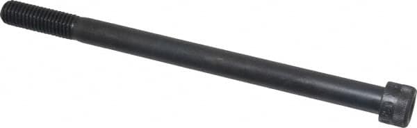 Holo-Krome - 1/2-13 UNC Hex Socket Drive, Socket Cap Screw - Alloy Steel, Black Oxide Finish, Partially Threaded, 7-1/2" Length Under Head - Americas Industrial Supply