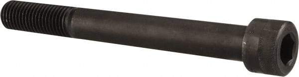 Holo-Krome - 1-8 UNC Hex Socket Drive, Socket Cap Screw - Alloy Steel, Black Oxide Finish, Partially Threaded, 8-1/2" Length Under Head - Americas Industrial Supply