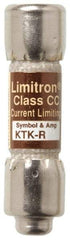 Cooper Bussmann - 600 VAC, 0.13 Amp, Fast-Acting General Purpose Fuse - Fuse Holder Mount, 1-1/2" OAL, 200 at AC (RMS) kA Rating, 13/32" Diam - Americas Industrial Supply