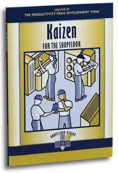 Made in USA - Kaizen for the Shopfloor Publication, 1st Edition - by The Productivity Press Development Team, 2002 - Americas Industrial Supply