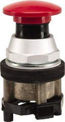 Eaton Cutler-Hammer - 30.5mm Mount Hole, 30.5mm Extended Mushroom Head, Pushbutton Switch Only - Round, Red Pushbutton, Nonilluminated, Momentary (MO), Corrosion Resistant, Oiltight & Watertight - Americas Industrial Supply