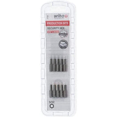 Wiha - 25mm Hex Screwdriver Bit - 1/4" Drive, 1" OAL - Americas Industrial Supply