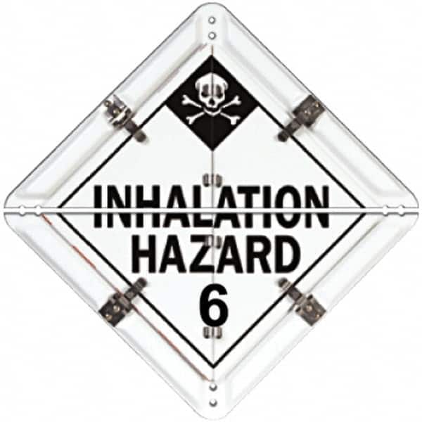NMC - DOT Flip Placards Type: Split Back Number of Legends: 8 - Americas Industrial Supply