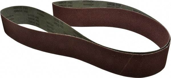 Tru-Maxx - 3" Wide x 90" OAL, 60 Grit, Aluminum Oxide Abrasive Belt - Aluminum Oxide, Medium, Coated, X Weighted Cloth Backing, Series VAC228 - Americas Industrial Supply
