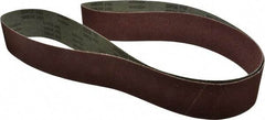 Tru-Maxx - 3" Wide x 90" OAL, 60 Grit, Aluminum Oxide Abrasive Belt - Aluminum Oxide, Medium, Coated, X Weighted Cloth Backing, Series VAC228 - Americas Industrial Supply