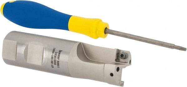 Iscar - 1" Max Drill Depth, 1xD, 1" Diam, Indexable Insert Drill - 1" Shank Diam, Straight Shank - Americas Industrial Supply