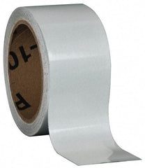 NMC - White Solid Color Vinyl Tape - 2" Wide x 30' Long x 0.002" Thick, General Traffic - Americas Industrial Supply