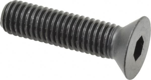 Holo-Krome - 1/2-13 UNC Hex Socket Drive, 82° Flat Screw - Alloy Steel, Black Oxide Finish, Fully Threaded, 2" OAL - Americas Industrial Supply