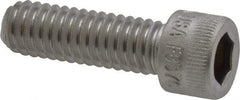 Holo-Krome - 5/16-18 UNC Hex Socket Drive, Socket Cap Screw - Grade 18-8 Stainless Steel, Uncoated, Fully Threaded, 1" Length Under Head - Americas Industrial Supply