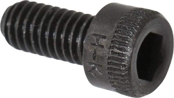 Holo-Krome - #8-36 UNF Hex Socket Drive, Socket Cap Screw - Alloy Steel, Black Oxide Finish, Fully Threaded, 3/8" Length Under Head - Americas Industrial Supply