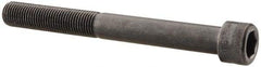 Holo-Krome - 3/8-24 UNF Hex Socket Drive, Socket Cap Screw - Alloy Steel, Black Oxide Finish, Partially Threaded, 3-1/2" Length Under Head - Americas Industrial Supply