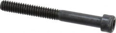 Holo-Krome - 1/4-20 UNC Hex Socket Drive, Socket Cap Screw - Alloy Steel, Black Oxide Finish, Partially Threaded, 2-1/4" Length Under Head - Americas Industrial Supply