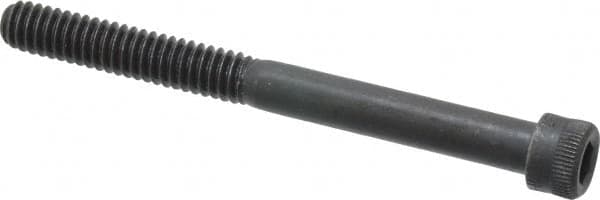 Holo-Krome - 1/4-20 UNC Hex Socket Drive, Socket Cap Screw - Alloy Steel, Black Oxide Finish, Partially Threaded, 2-3/4" Length Under Head - Americas Industrial Supply