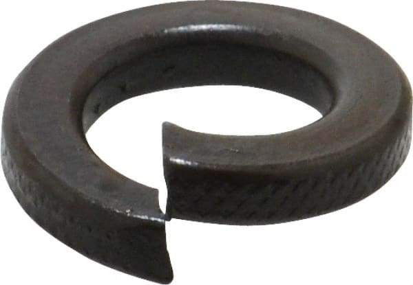 Value Collection - 5/8", 0.628" ID, 0.188" Thick Split Lock Washer - Grade 2 Spring Steel, Uncoated, 0.628" Min ID, 0.641" Max ID, 1.087" Max OD - Americas Industrial Supply