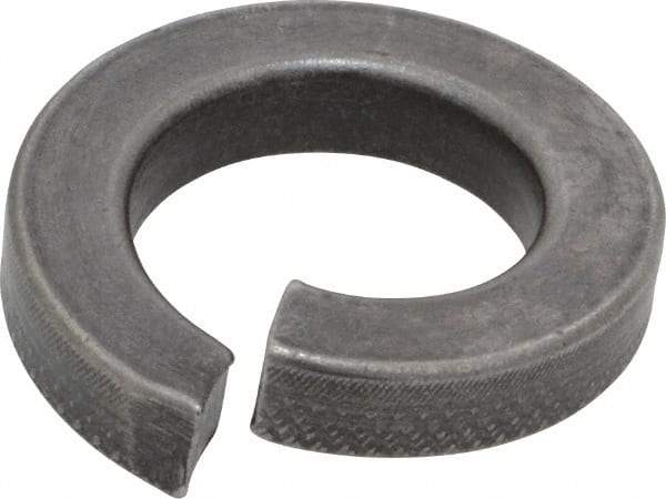 Value Collection - 1", 1.003" ID, 0.306" Thick Split Lock Washer - Grade 2 Spring Steel, Uncoated, 1.003" Min ID, 1.024" Max ID, 1.705" Max OD - Americas Industrial Supply