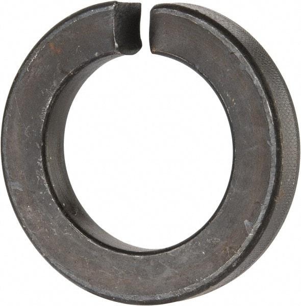 Value Collection - 1-3/4", 1.758" ID, 0.45" Thick Split Lock Washer - Grade 8 Spring Steel, Uncoated, 1.758" Min ID, 1.789" Max ID, 2.82" Max OD - Americas Industrial Supply