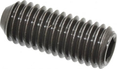 Holo-Krome - 1/2-13 UNC, 1-1/4" OAL, Cup Point Set Screw - Grade 8 Alloy Steel, 1/4" Key - Americas Industrial Supply