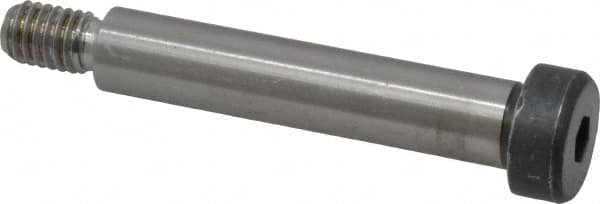 Holo-Krome - 1/2" Shoulder Diam x 2-1/2" Shoulder Length, 3/8-16 UNRC, Hex Socket Shoulder Screw - 8 Alloy Steel, Uncoated, 0.729 to 3/4" Head Diam - Americas Industrial Supply