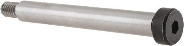 Holo-Krome - 1/2" Shoulder Diam x 3-3/4" Shoulder Length, 3/8-16 UNRC, Hex Socket Shoulder Screw - 8 Alloy Steel, Uncoated, 0.729 to 3/4" Head Diam - Americas Industrial Supply