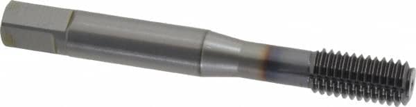 OSG - M8x1.25 Metric Coarse D5 Thread Limit Bottoming Thread Forming Tap - Powdered Metal High Speed Steel, TiCN Finish, 2-23/32" OAL, 1-1/8" Thread Length, Right Hand Thread, Series EXOTAP NRT - Americas Industrial Supply