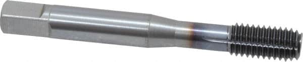 OSG - M8x1.25 Metric Coarse D5 Thread Limit Modified Bottoming Thread Forming Tap - Powdered Metal High Speed Steel, TiCN Finish, 2-23/32" OAL, 1-1/8" Thread Length, Right Hand Thread, Series EXOTAP NRT - Americas Industrial Supply