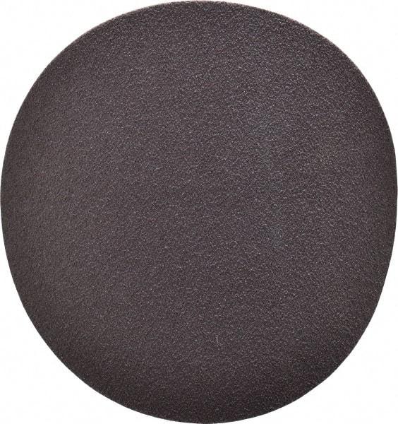 Norton - 6" Diam, 80 Grit Aluminum Oxide Adhesive PSA Disc - Coarse Grade, Brown, X Weighted Backing, Flexible - Americas Industrial Supply