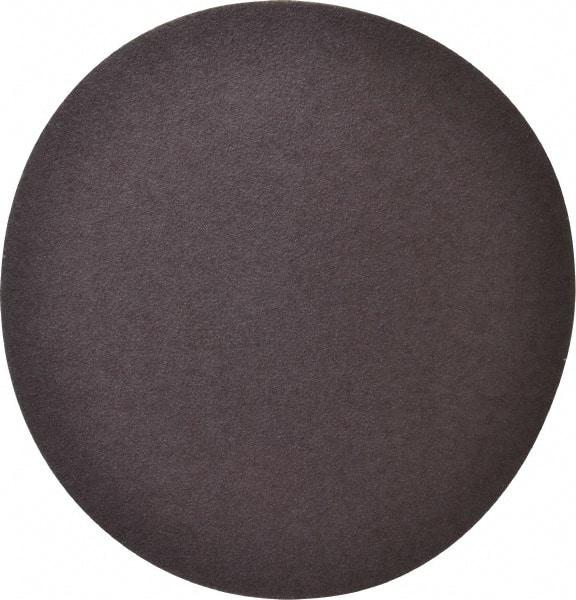 Norton - 8" Diam, 60 Grit Aluminum Oxide Adhesive PSA Disc - Coarse Grade, Maroon, X Weighted Backing, Flexible - Americas Industrial Supply