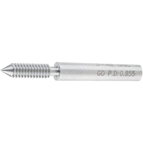 SPI - #3-48, Class 2B, 3B, Single End Plug Thread Go Gage - Steel, Size 000 Handle Not Included - Americas Industrial Supply