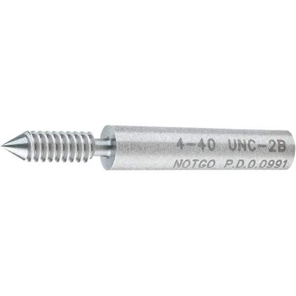 SPI - #4-40, Class 2B, Single End Plug Thread No Go Gage - Steel, Size 00 Handle Not Included - Americas Industrial Supply