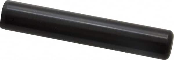 Holo-Krome - 5/8" Diam x 3-1/2" Pin Length Grade 8 Alloy Steel Standard Dowel Pin - Black Luster Finish, C 47-58 & C 60 (Surface) Hardness, 1 Beveled & 1 Rounded End - Americas Industrial Supply